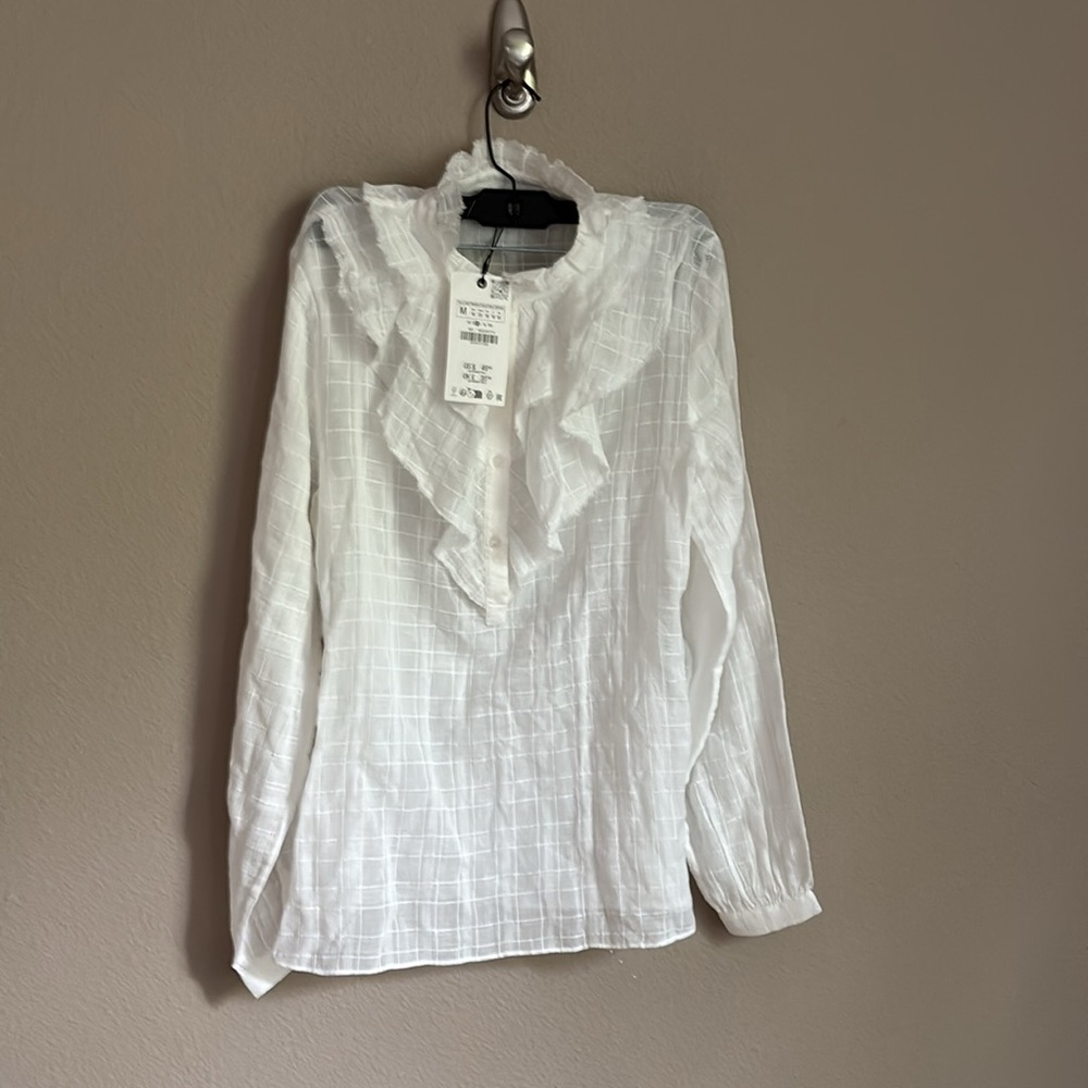 Zara blouse with ruffles 5235/241 - Picture 5 of 9